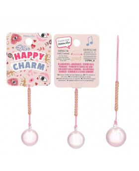 Grigri Charm - Boule Rose -...