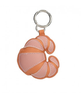 Porte-clés Croissant - Rose
