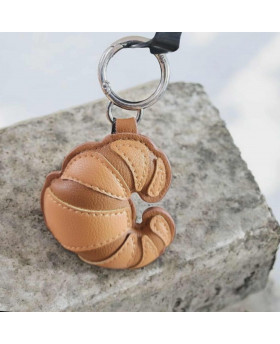 Porte-clés Croissant - Brun