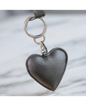 Porte-clés Coeur - Noir