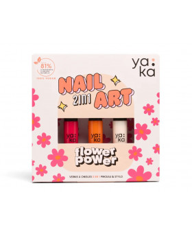 Coffret vernis 2en1 Flower...