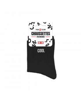 Chaussettes Cool - Noir