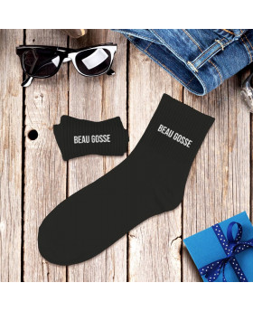 Chaussettes Beau gosse - Noir