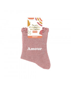 Chaussettes paillettes...