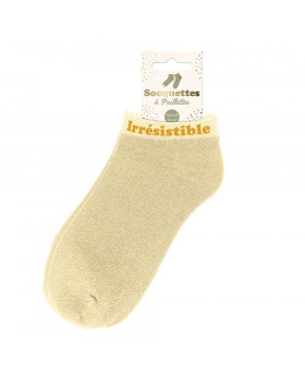 Socquettes paillettes...