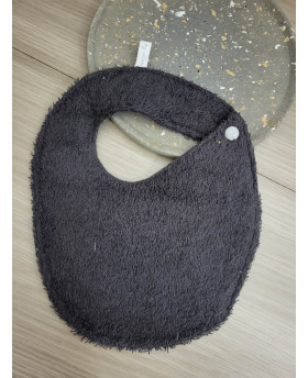Bavoir Mickey/Gris - Pompom by Lou