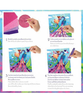 Cartes à créer Fééries scintillantes - CreaLign'