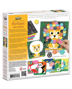 Feutrine Dans la savane - CreaLign'