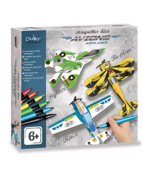 Maquettes déco Avions -...
