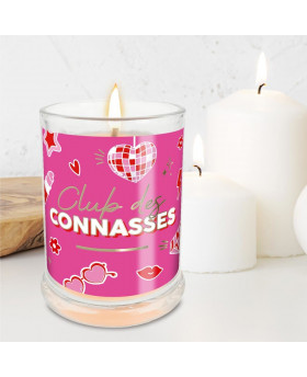 Bougie Club des connasses - Jasmin