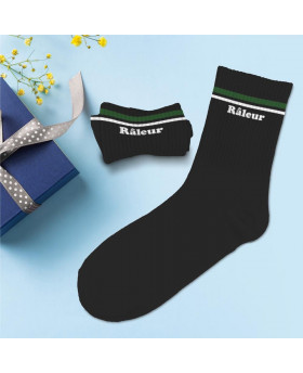 Chaussettes Râleur - Noir/Vert