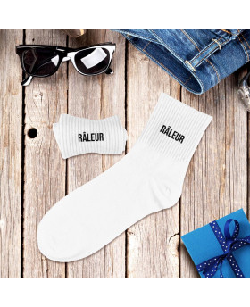 Chaussettes Râleur - Blanc