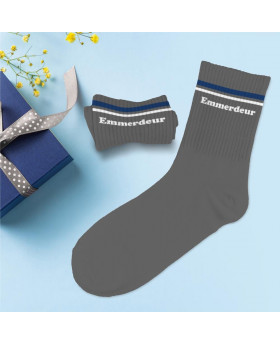 Chaussettes Emmerdeur - Gris