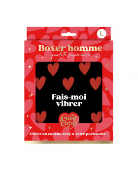 Boxer homme Fais moi vibrer...