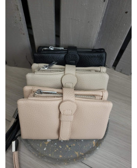 Portefeuille - Beige