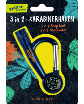 3 en 1 Mousqueton - Die...