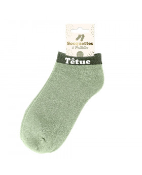 Socquettes paillettes Têtue...