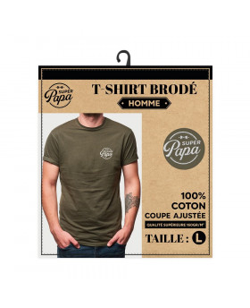 T-shirt Super Papa - L