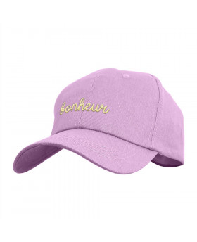 Casquette Bonheur - Mauve