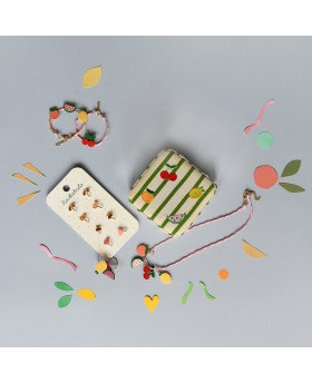 Boucles d'oreilles Clips Arc-en-ciel - Rockahula