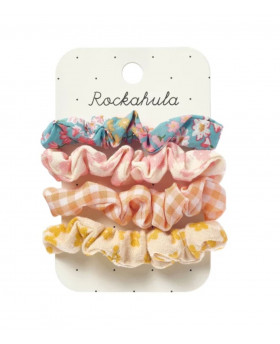 Lot de 4 chouchous Fleurs -...