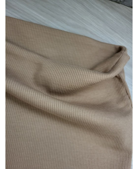 Snood mi-saison Camel - Pompom by Lou