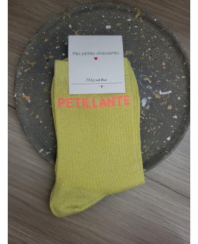 Chaussettes paillettes...