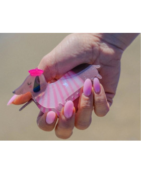 Pince à cheveux - Teckel