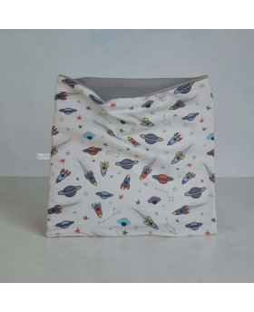 Snood mi-saison Fusées/Gris...