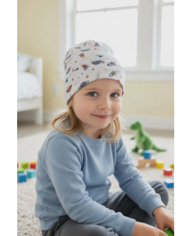 Bonnet Fusées - Pompom by Lou