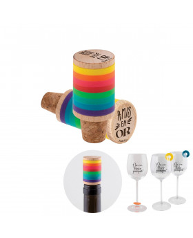 Bouchon marque-verres Amis...