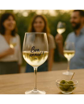 Verre à vin Bon anniv - BBG