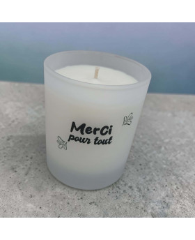 Bougie parfumée Merci pour...