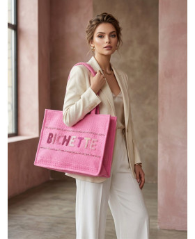 Cabas Bichette - Rose