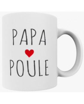 Mug Papa poule - Pompom by Lou