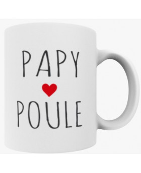 Mug Papy poule - Pompom by Lou