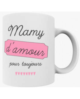 Mug Mamy d'amour - Pompom...
