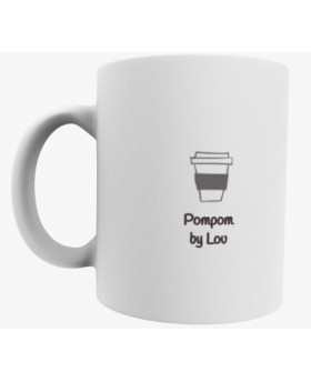 Mug Ne pas déranger je bois mon café - Pompom by Lou