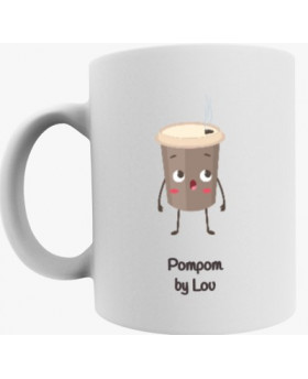 Mug Petite pause café - Pompom by Lou