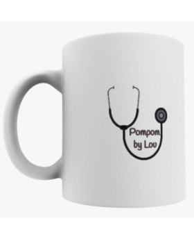 Mug Super infirmière - Pompom by Lou